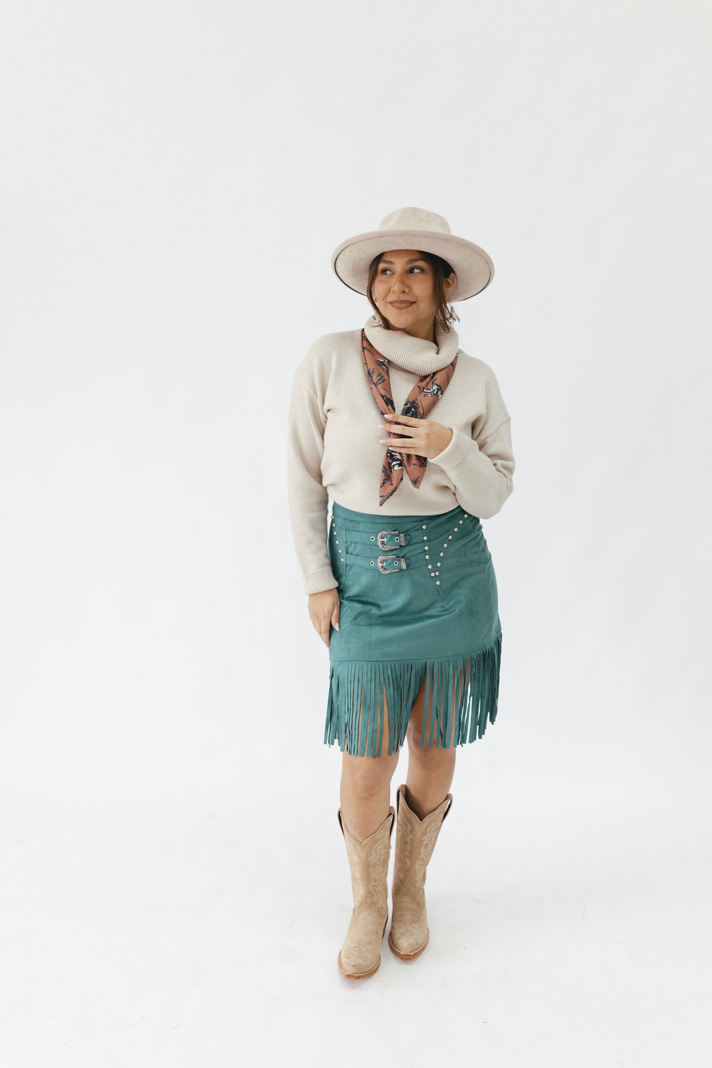 Annie Fringe Skirt