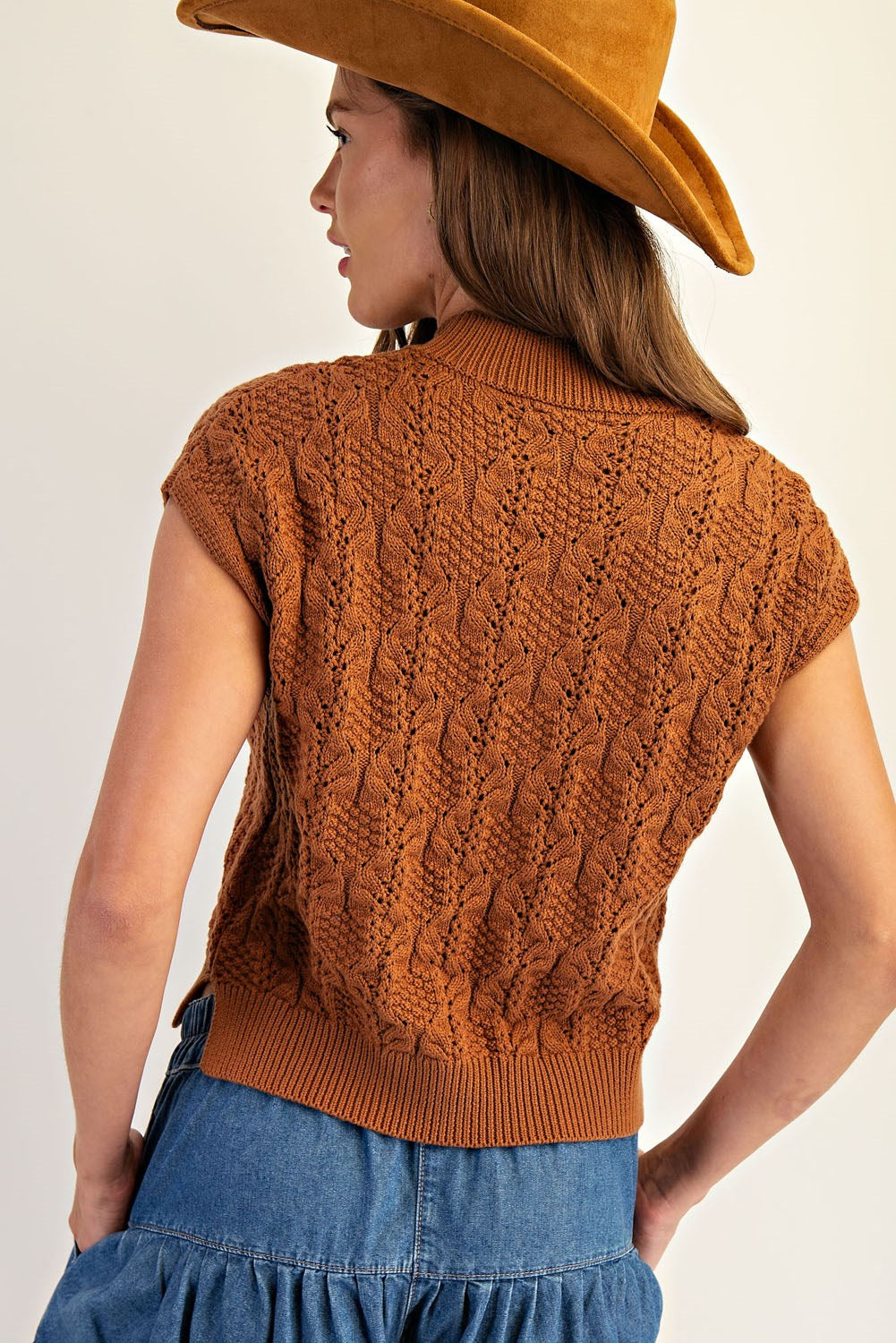 Rachel Mock Neck Sweater