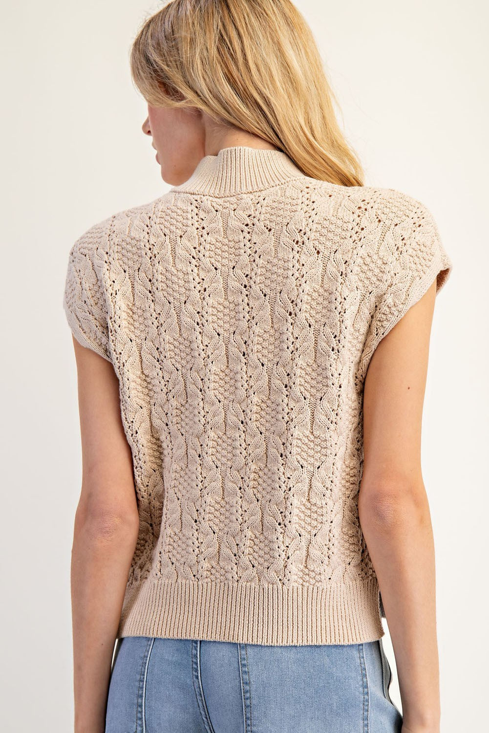 Rachel Mock Neck Sweater