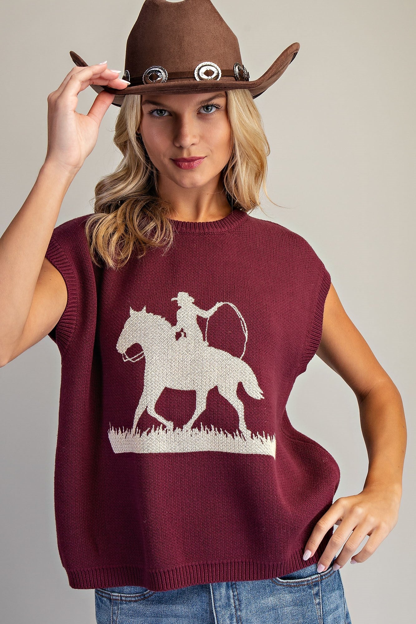 Winnie Western Sweater