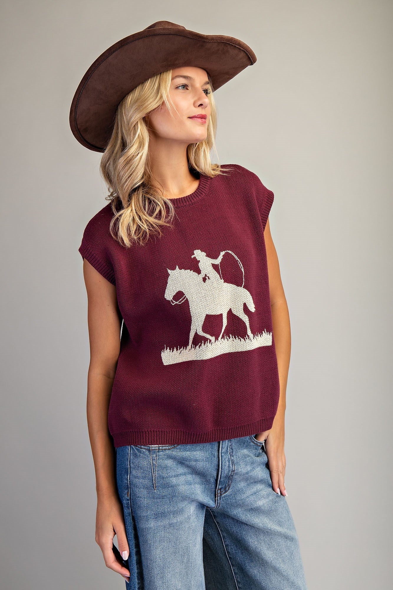 Winnie Western Sweater