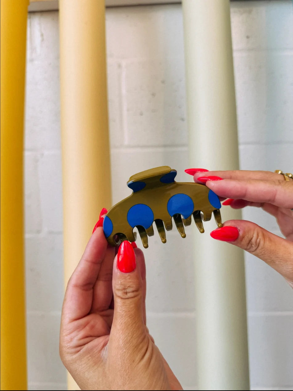 Polka Dot Hair Clip