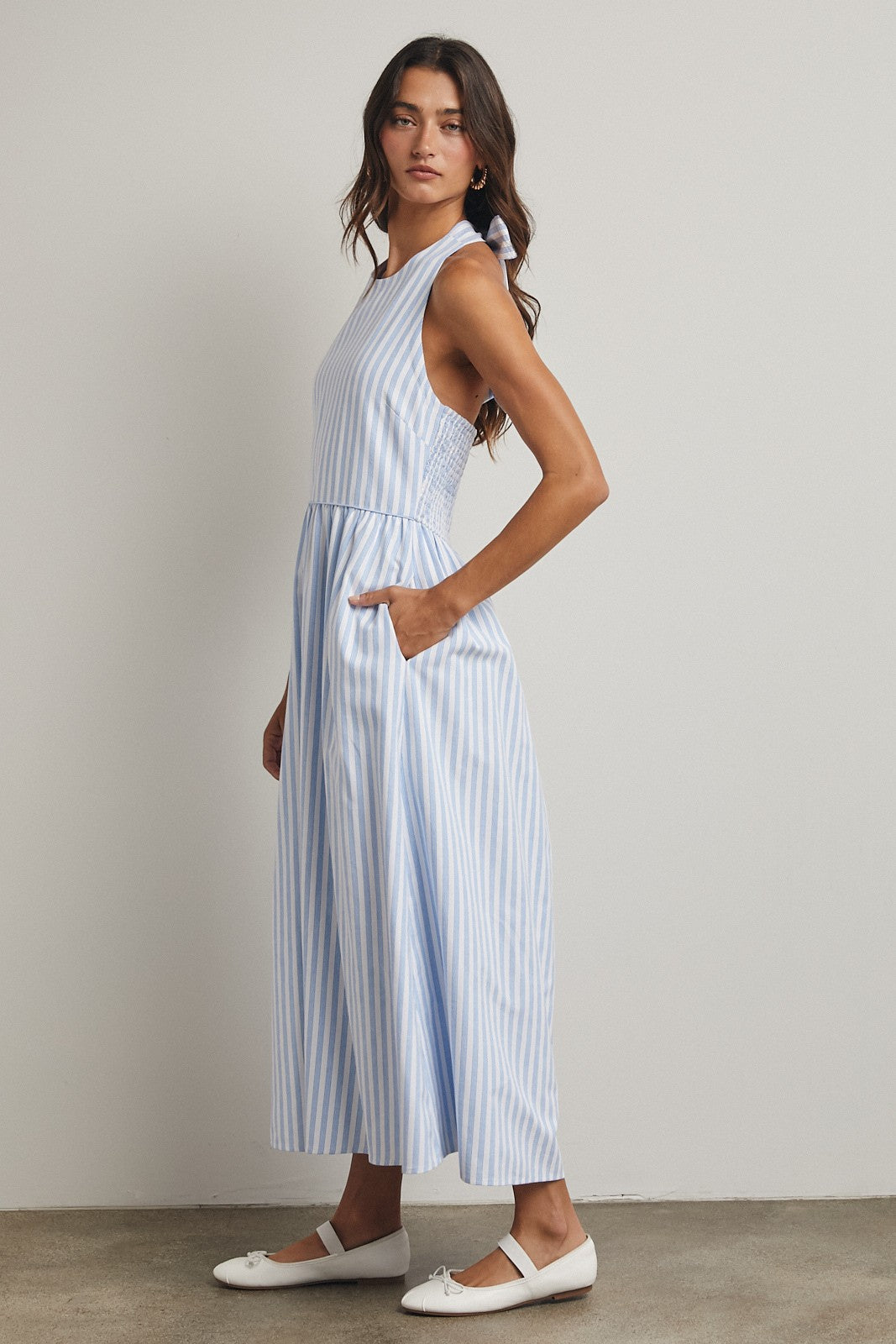 Sophia Striped Dress