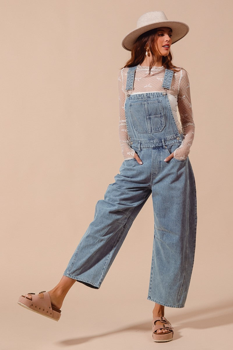 Whitney Barrel Overalls