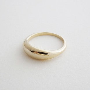 Dome Gold Ring