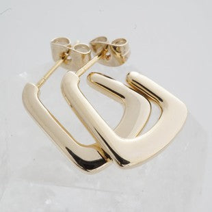 Demi Gold Thick Hoops