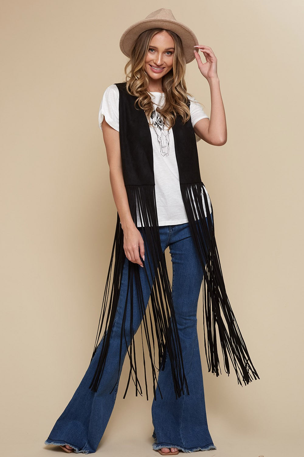 Willa Fringe Vest