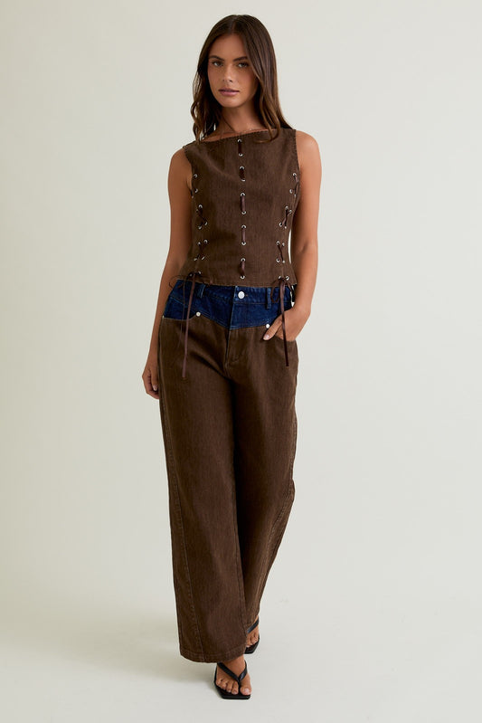 Ella Denim Pants