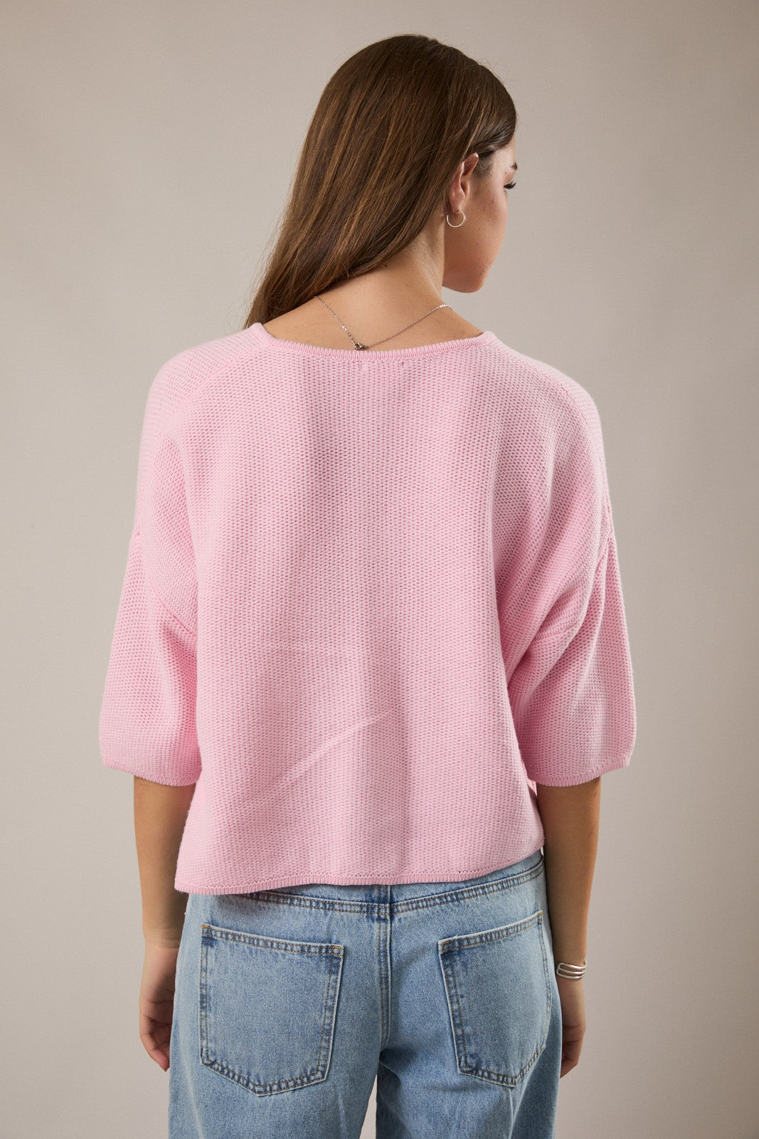 Perla Pink Cardigan