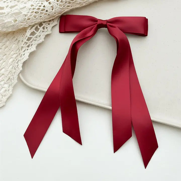 Holiday Ribbon Barrette