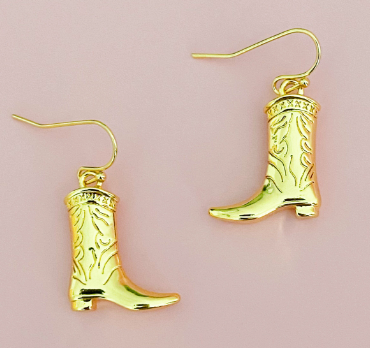 Cowgirl Bootie Dangle Earring