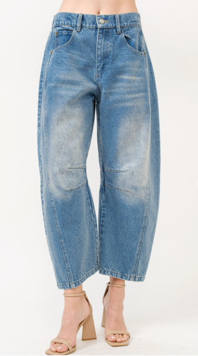 Mika Denim Barrel Jean