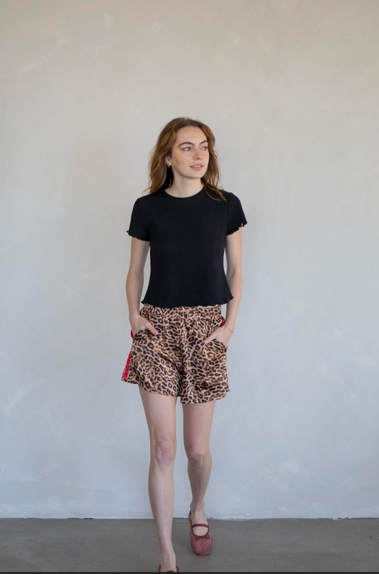 Donna Satin Shorts