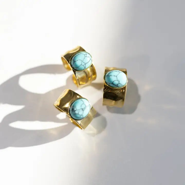 June Turquoise Ring